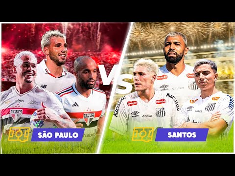 SÃO PAULO x SANTOS: RAIO-X DO SAN-SÃO | X1 DO QUEBRADA