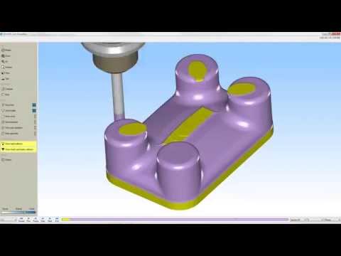 OneCNCXR6 CAD CAM Constant Offset Machining