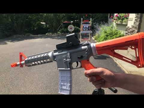 Showcase-Setup-Demo & FPS Test: WODCUR M4a1 Gel Ball Blaster