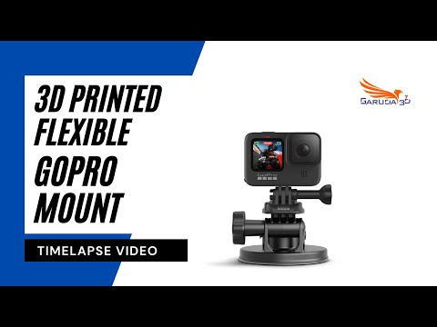 3D Printed Flexible GoPro Mount