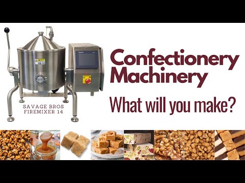 Fudge making machine | Savage Bros Firemixer-14 fudge making machine