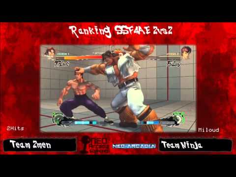 Ranking Battle #3 sur SSF4AE en 2vs2 par Neo Arcadia SWGA