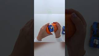 The newest Kinder Surprise Hot Wheels eggs in a giant size.