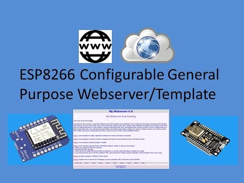 Tech Note 027 - ESP8266 GP WEBSERVER/WEBSITE TEMPLATE
