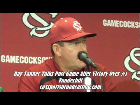 Ray Tanner Talks About Win Over #1 Vanderbilt.mov
