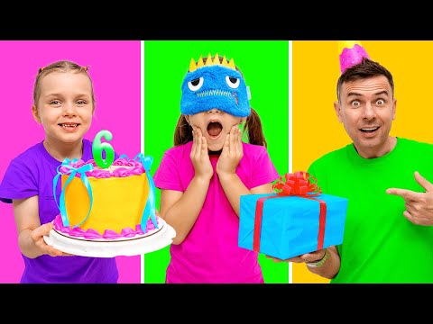 Dasha and Dad Prepare a Big Birthday Surprise for Her Friend