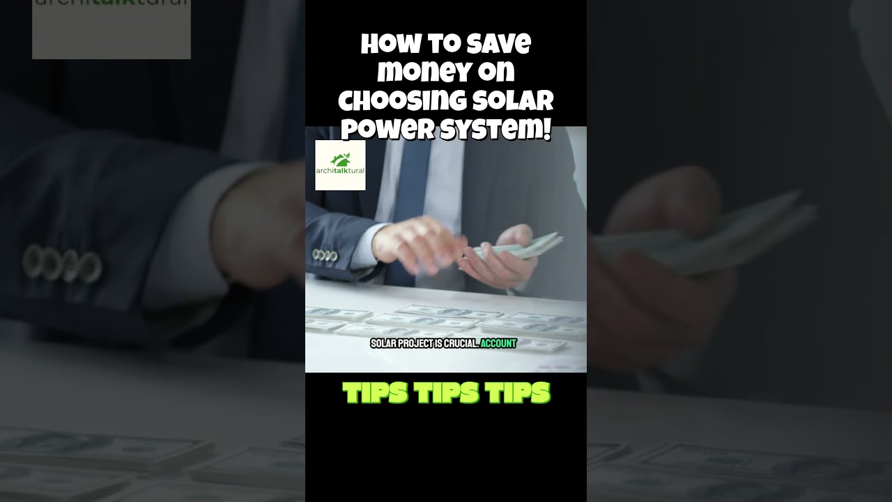 S26 HOW TO SAVE ON SOLAR SYSTEMS #sustainability #solarsystem #savemoney #tips #ecofriendlyliving