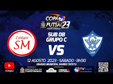SUB08 - GRUPO C - Colégio Santa Maria Itapetininga x Clube Venâncio Ayres Itapetininga