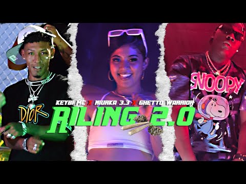 Keybi Mc x Niurka 3.3 x Ghetto Warrior - Riling 2.0 (Official Music Video)