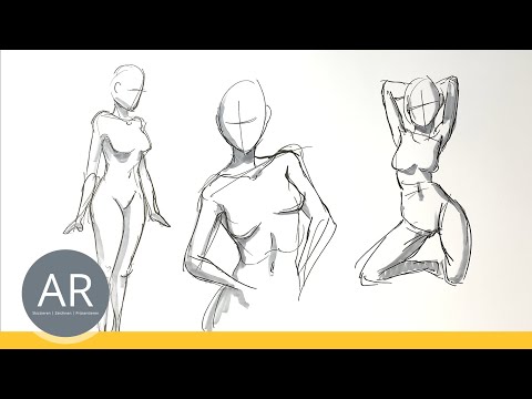 Figürliches Zeichnen lernen. Menschen in Bewegung zeichnen.  Kommunikationsdesign Mappe Berlin