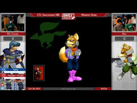 CFL Smackdown 149 Melee - SS | Colbol (Fox) vs Ridz (Blue) - Winners Semis