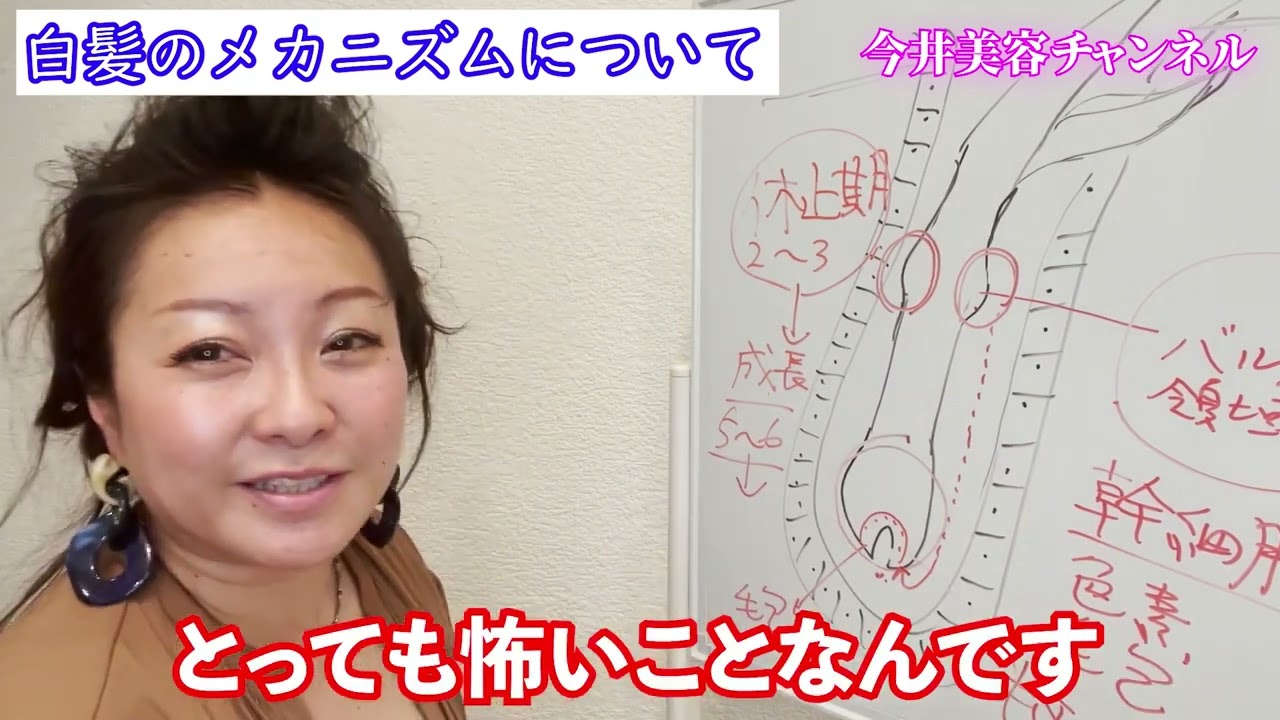 【美容師が絶対言わない】白髪になるまでの過程を美容師が詳しく解説！【40代50代必見】