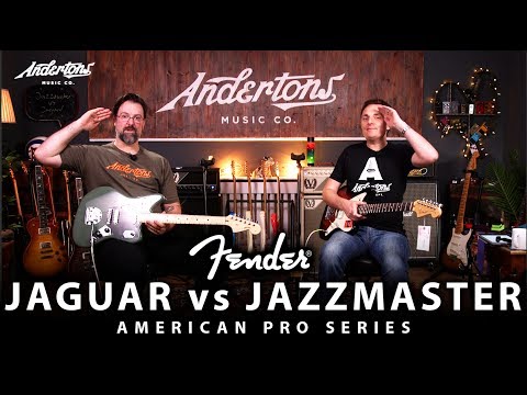 Fender Jaguar vs Jazzmaster - An American Pro Series Shootout