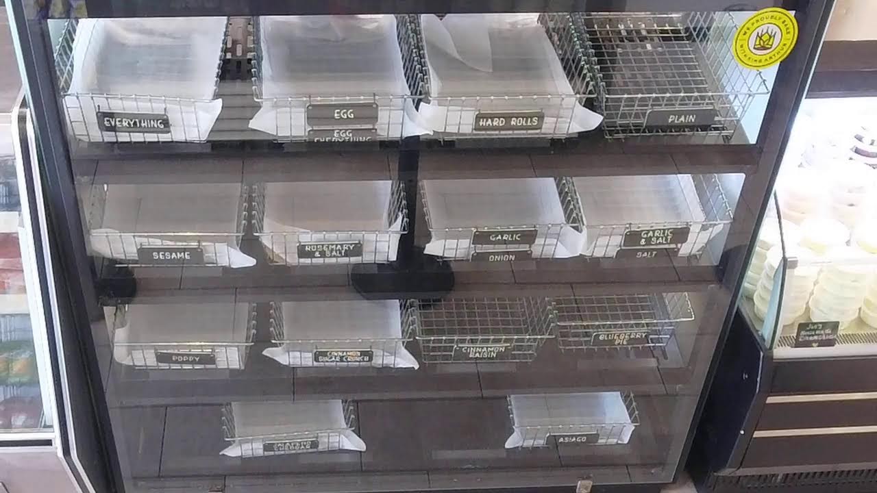 Live webcam view of Dan's Bagels Display Case, Trophy Club