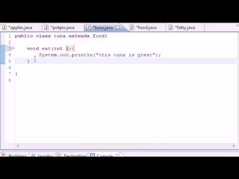 Part 57 Java Programming Tutorial Overriding Rules