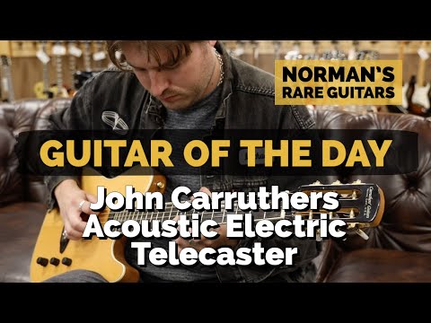Thumbnail for Guitar of the Day: John Carruthers Acoustic Electric Telecaster | Norman's Rare Guitars by P.O.D.