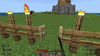 年金生活者のマイクラ生活　お城の完成まで頑張ります