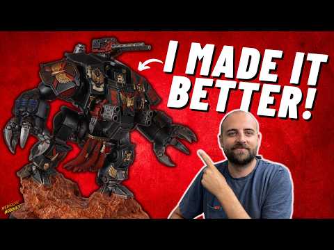 Jazzing up the new Death Company Brutalis Dreadnought from the Blood Angels Army Box!