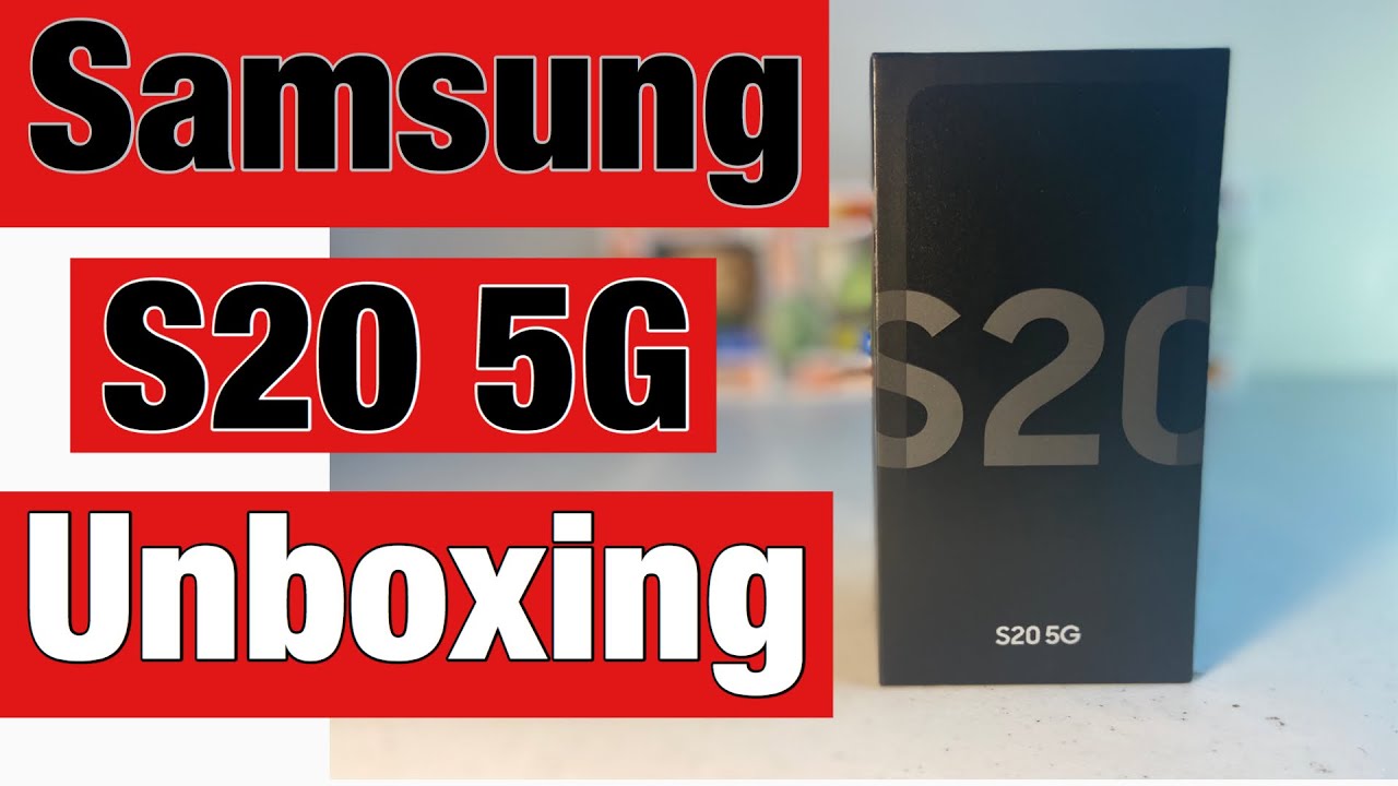 Samsung Galaxy S20 Boost Mobile Unboxing