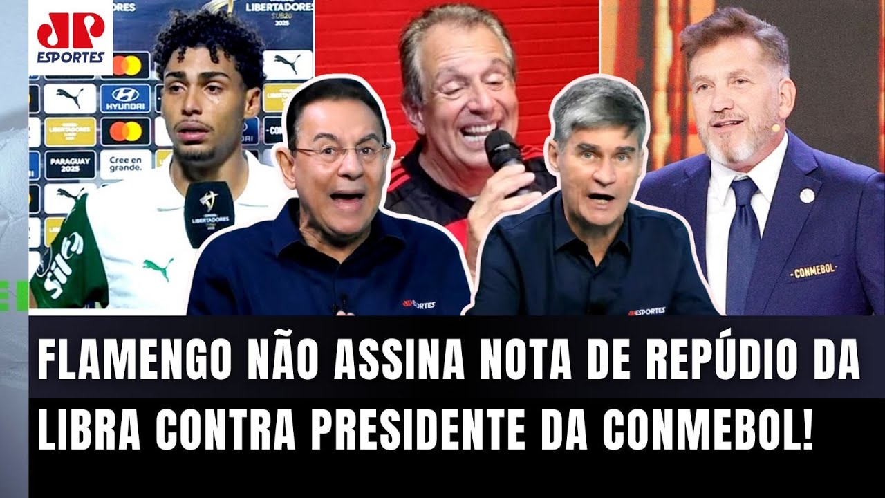 "TERRÍVEL! INDECENTE! Essa POSTURA do Flamengo MOSTRA que..." OMISSÃO em nota da Libra sobre RACISMO