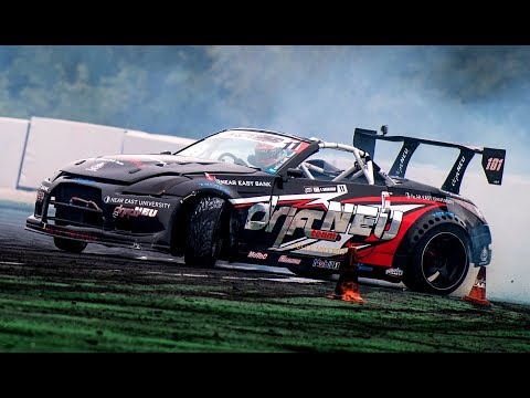 #BlackMonster 900HP 2JZ Nissan 350Z Drifting - Enver Haskasap | HUNGARIAN DRIFT GP 2017