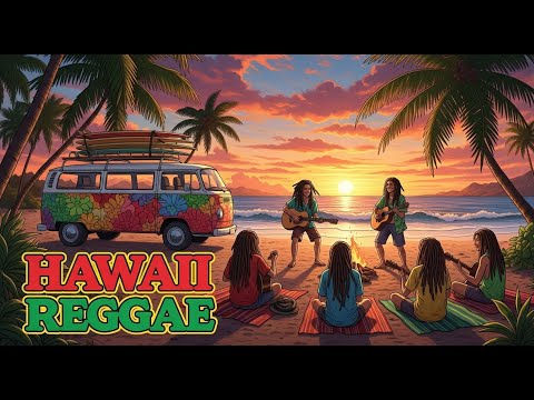 Tropical Reggae Beats Hawaiian Vibes for a Chill Beach Day & Stress-Free Relaxation Moments #888