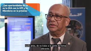 Interview – Albert Ramdin, Secretary General of the OAS (Subt.)