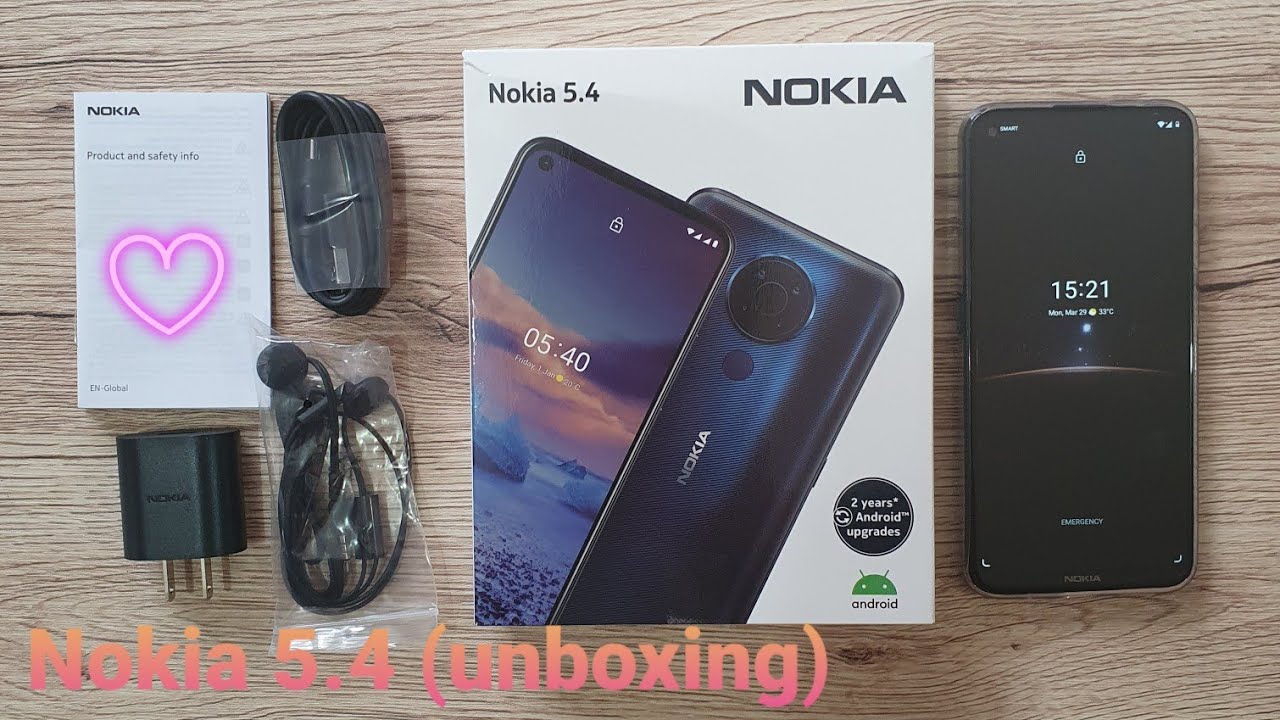 Nokia 5.4 (unboxing)