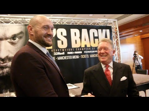 Frank Warren On Why Tyson Fury Has Come Back To Boxing