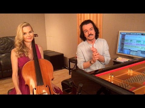 Yanni and Sarah O'Brien working on With An Orchid