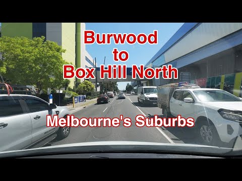 Burwood to Box Hill North - VIC | Melbourne's Suburbs | Road View Australia 🇦🇺