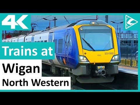 Trains at Wigan North Western (WCML) 23/12/2020