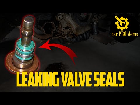 Part of a video titled 6 Bad Valve Seals Symptoms. How to Diagnose & Replacement Cost