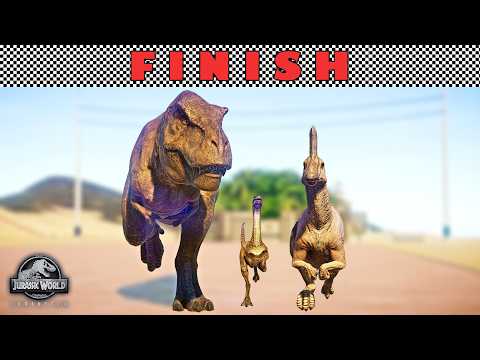 FASTEST DINOSAUR IN JURASSIC WORLD EVOLUTION (updated)