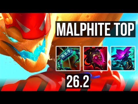 MALPHITE vs MORDEKAISER (TOP) | Perfect KDA: 11/0/4 | EUNE Challenger | 26.2