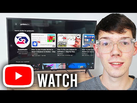 How To Watch YouTube On TV - Step By Step