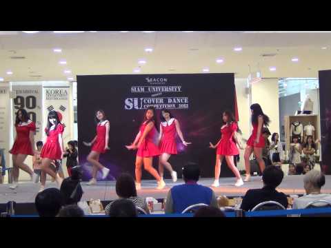 130119 AMORE' cover Apink @Siam U Cover Dance Competition 2013