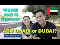ABU DHABI vs DUBAI | 7 Major Differences and Which One is Better To Live in for EXPATS | English Sub