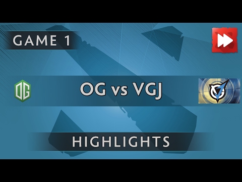 OG Dota2 vs Team VGJ [Game 1] SL i-League StarSeries S3 - Dota Highlights