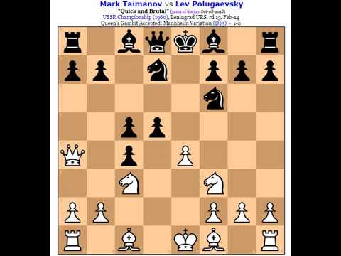 Mark Taimanov vs Lev Polugaevsky
