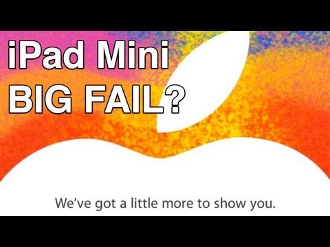 The Apple iPad Mini BIGGEST FAIL EVER? deutsch + english