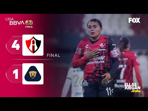 ATLAS 4-1 PUMAS | RESUMEN | LIGA MX FEMENIL | JORNADA 7