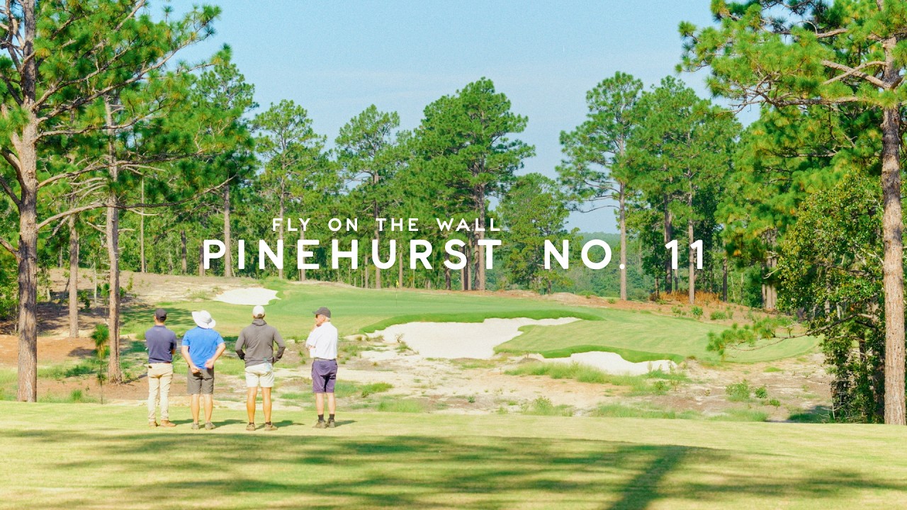 Walk the front 9 of Pinehurst No. 11 with Bill Coore - YouTube