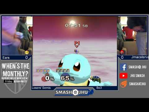Smash@JHU Monthly #1 S19 | Ears (ICs) vs. Jmac (Bowser) - Grand Finals SSBM