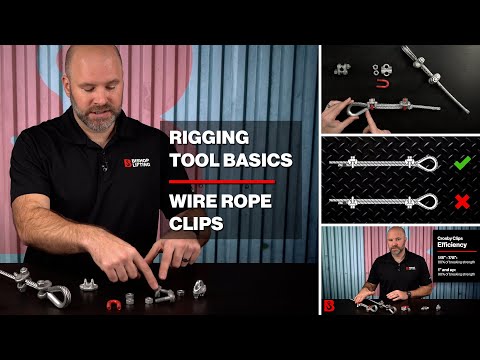 All About Wire Rope Clips | Which Type to Use & How to Install