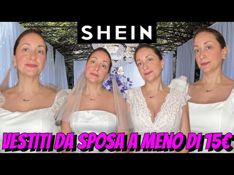 Ho comprato vestiti da SPOSA a meno di 15€