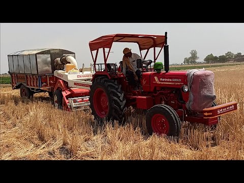 Mild Steel Dasmesh Straw Reaper 517, For Agriculture