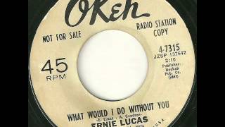 Ernie Lucas-what would i do without you (Okeh promo)