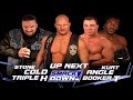 Stone Cold HHH Vs Kurt Angle Booker T Part 1