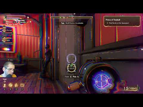 Let's play The Outer Worlds! Companion build on Supernova! Exploring the Purpleberry Orchards!